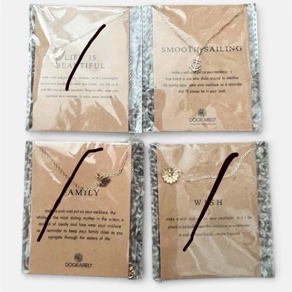 You Choose - Dogeared Gold Necklaces